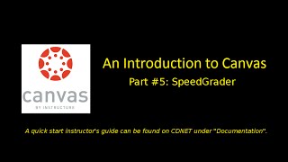 How to Use SpeedGrader