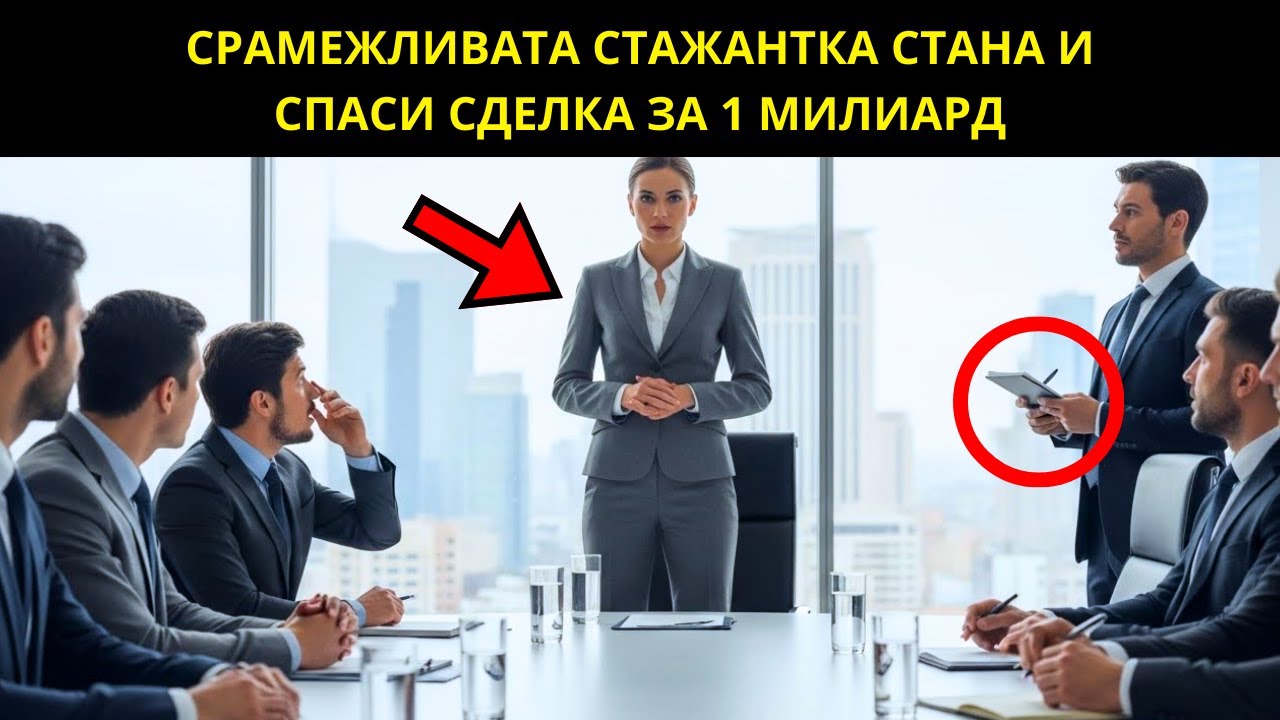 ПРЕВОДАЧЪТ ИЗЧЕЗНА В ПОСЛЕДНИЯ МОМЕНТ… ТОГАВА СТАЖАНТКАТА ВДИГНА РЪКА И СПАСИ СДЕЛКА ЗА 1 МИЛИАРД!