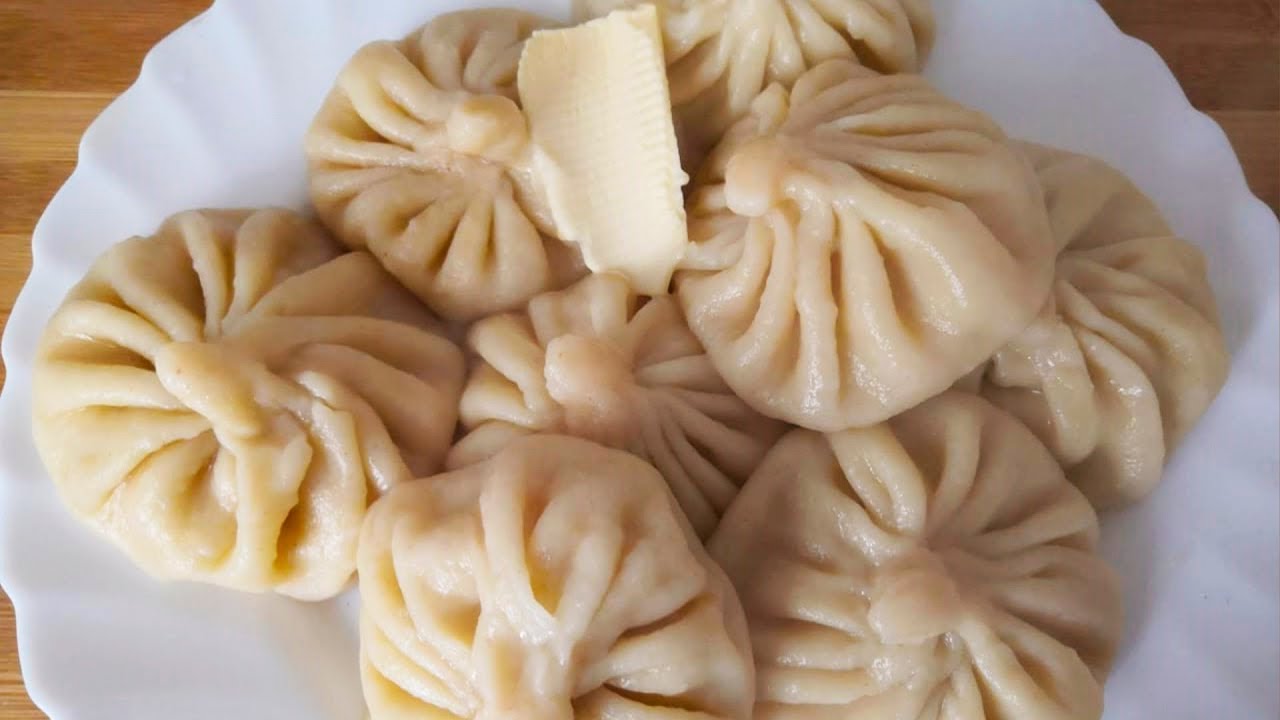 Giant Meat Dumplings recipe How to make homemade delicious Khinkali
