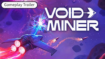🚀 VOID MINER TRAILER: Epic Asteroids Roguelite Mining Mayhem! Blast, Upgrade & Survive the Void! 🔥