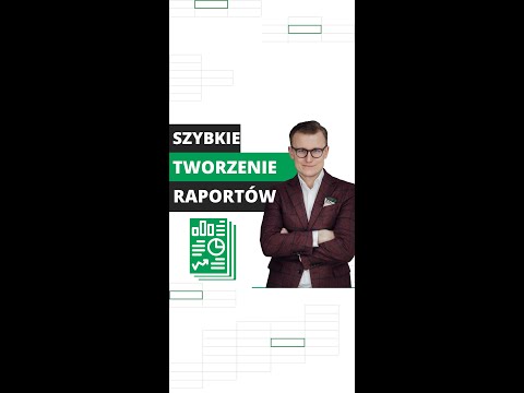 Wideo: Jak utworzyć narzędzie do tworzenia raportów w programie Excel?