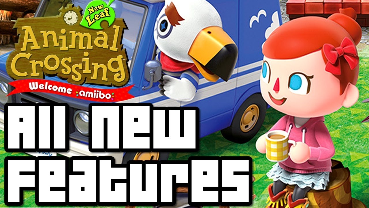 dyd mikrobølgeovn markør Animal Crossing New Leaf ALL NEW FEATURES - Welcome Amiibo Update (3DS) -  YouTube