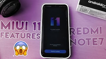 MIUI 11 AMAZING FEATURES FOR REDMI NOTE 7 | TOP HIDDEN FEATURES 😱