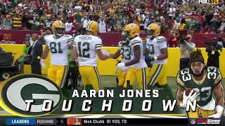 Aaron Rodgers Hits Aaron Jones For Great Td