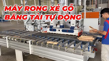 Máy Cưa Rong Lưỡi Dưới SM 18I Option Bàn Rulo Hồi Phôi XẺ GỖ CỰC NHANH | Máy Cưa Rong Gỗ SEMAC