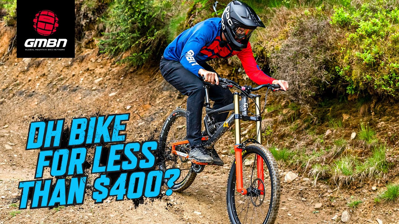 How Bad Is A £300 Downhill Bike? - YouTube