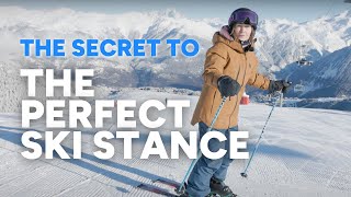 THE PERFECT SKI STANCE | body position and posture on snow