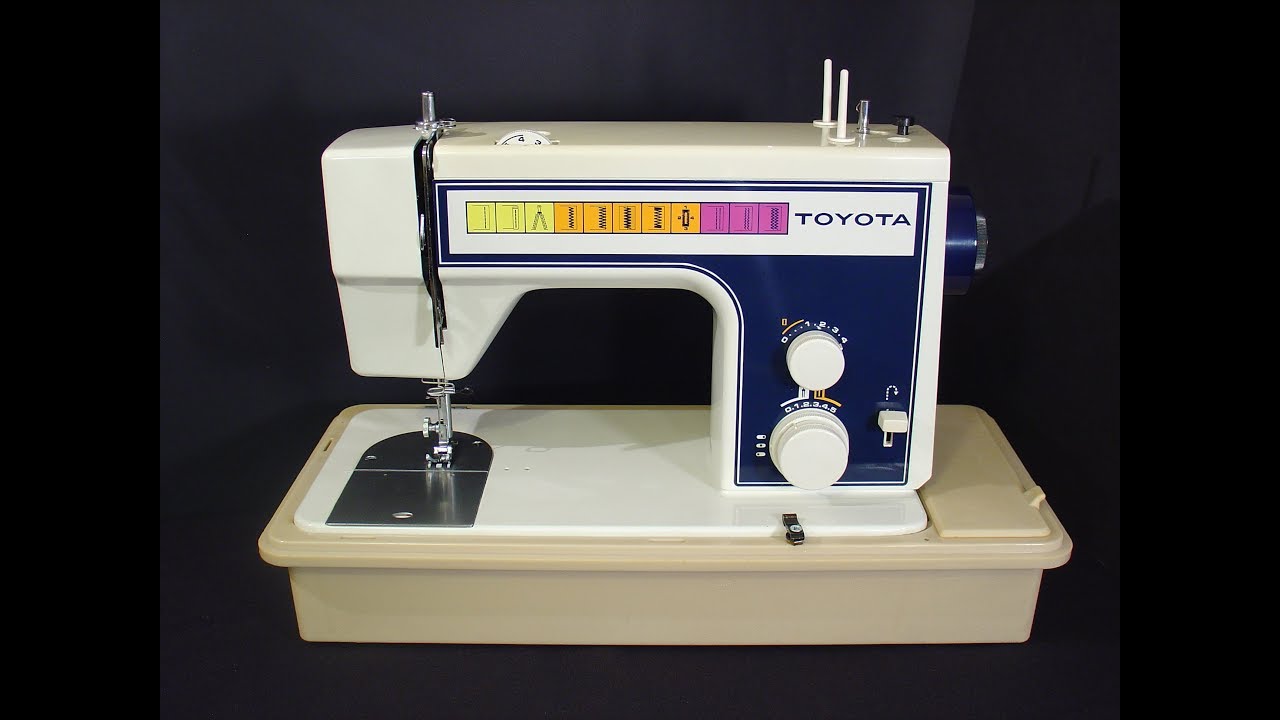 【税関/送料込】SILVIA TCHERASSI ★ ジョルジオ・ショート Toyota 255 sewing machine - YouTube