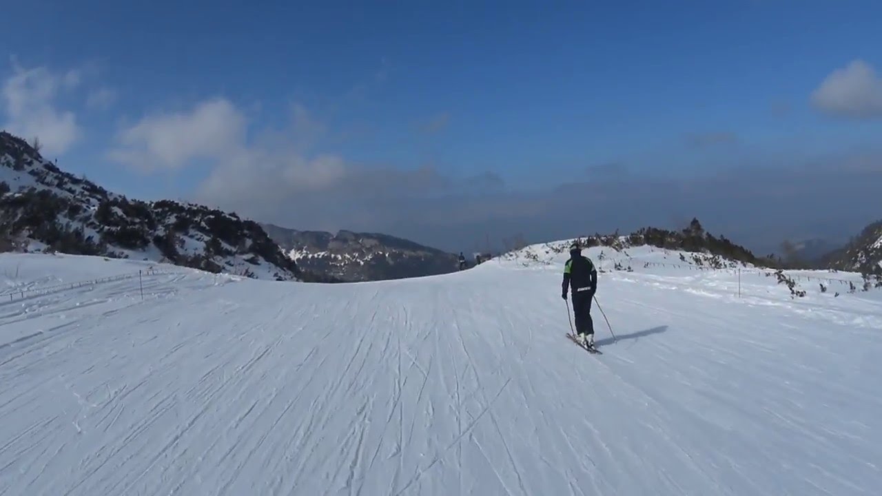 Kasprowy Wierch zjazd nartostradą do Kuźnic
