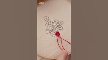 Tự tay thêu một bức tranh xinh xắn cực dễ, ai cũng làm được #embroidery #theutay