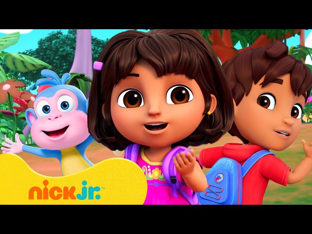Даша | Команда мечты Даши спешит на помощь! Выпуск 3  45 минут! | Nick Jr. Cyrillic