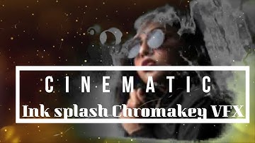 FILMORA 9 | HOW TO USE INK SPLASH WITH GREEN SCREEN  | SPLATTER VFX  | TUTORIAL | SKF !