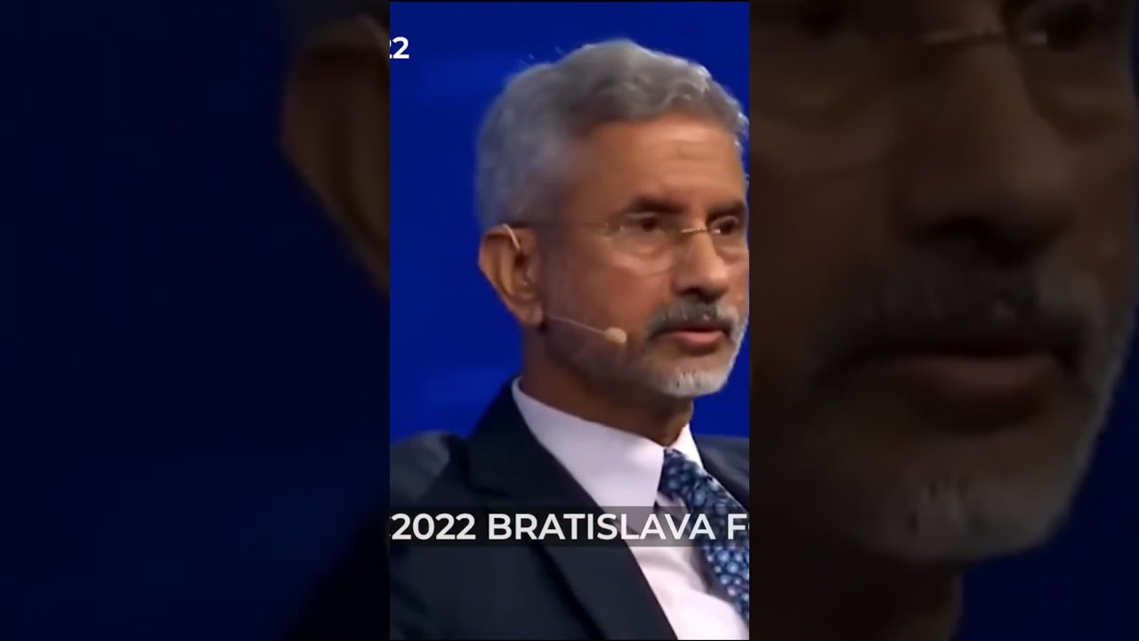 S Jaishankar Viral Speech 