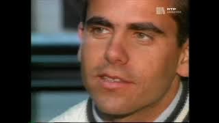 1990 December 06 - Pedro Chaves sign to drive for Coloni in the 1991 F1 championship