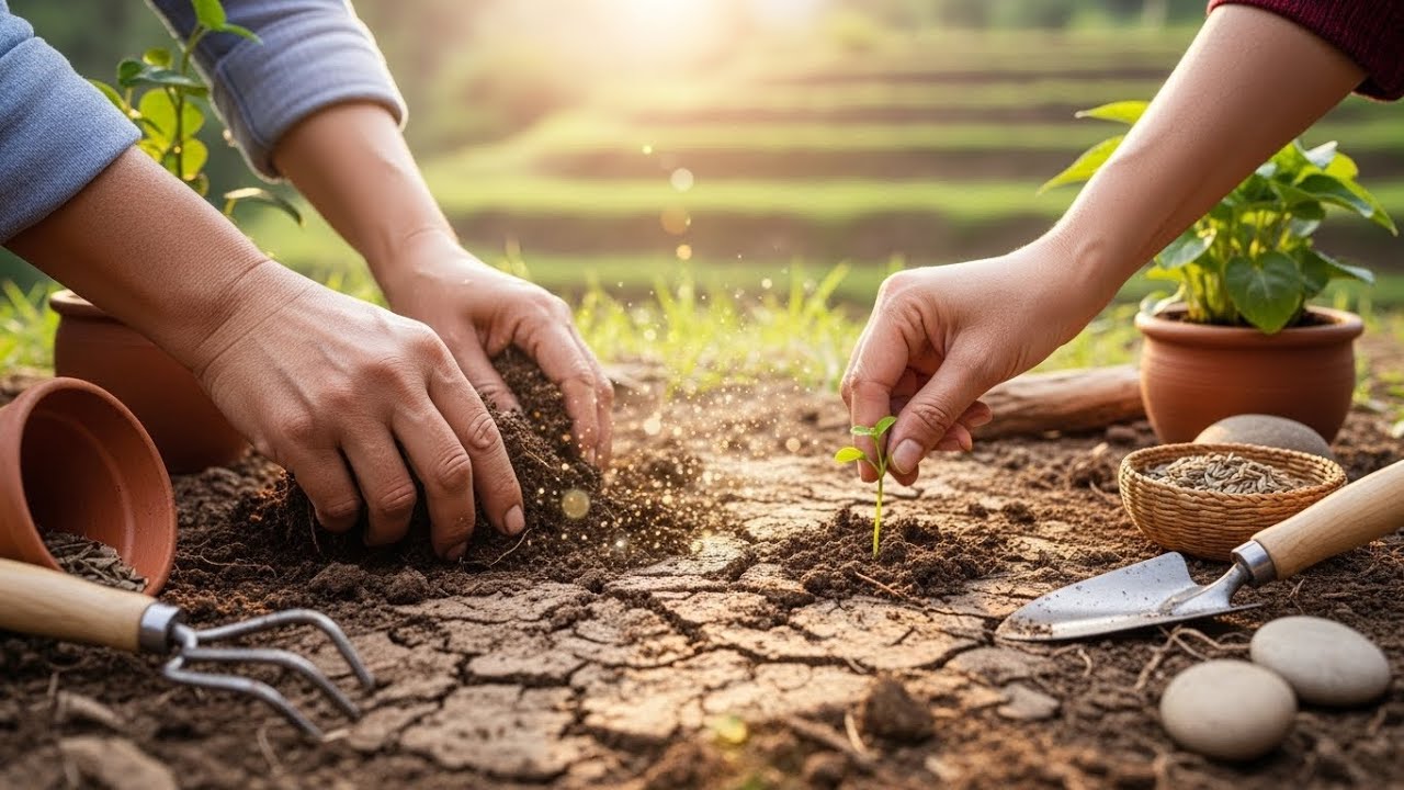 Этот древний садовый трюк превращает мертвую почву в живое золото 🌱