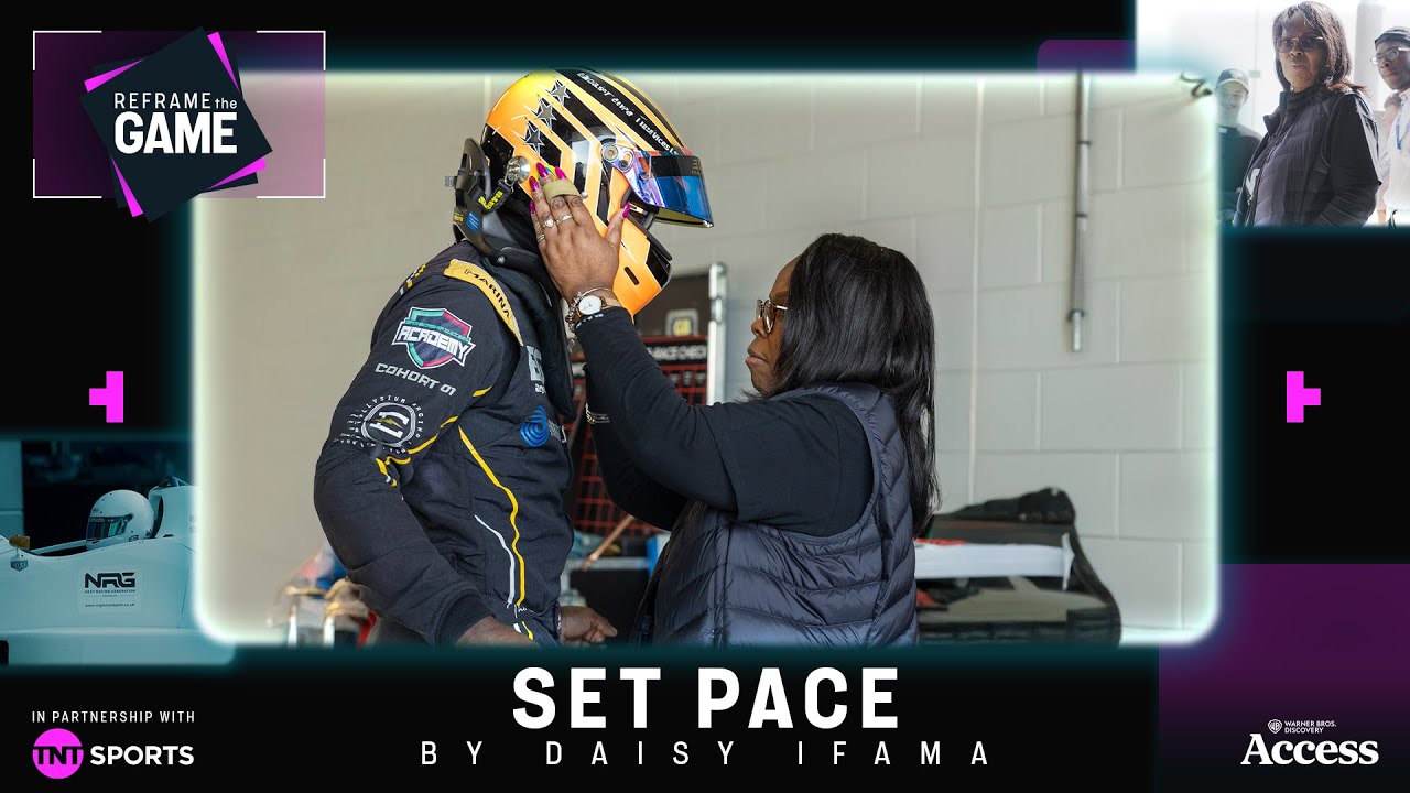 Reframe the Game - SET PACE: The story behind Britain’s first black female Motorsport official 🏁