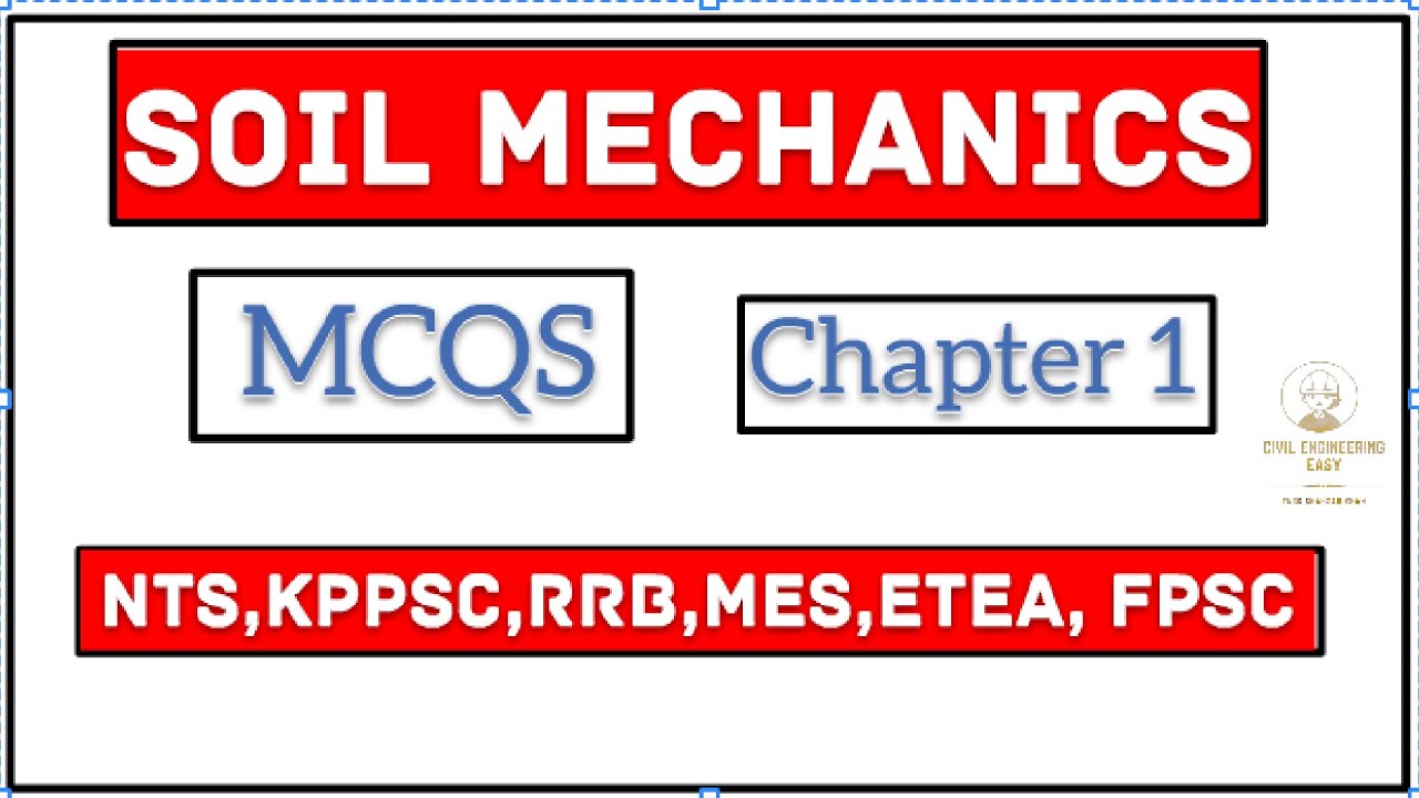Soil mechanics MCQS | Chapter 1 | DAE civil Technology