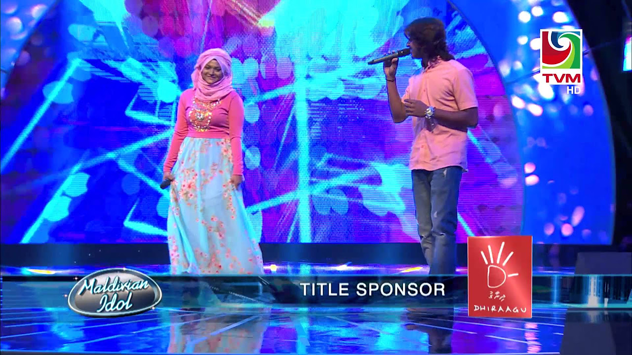 Maldivian Idol Gala Round  Bunebala Ladhu Ganefaa Erey   Azleema  Nazeeh