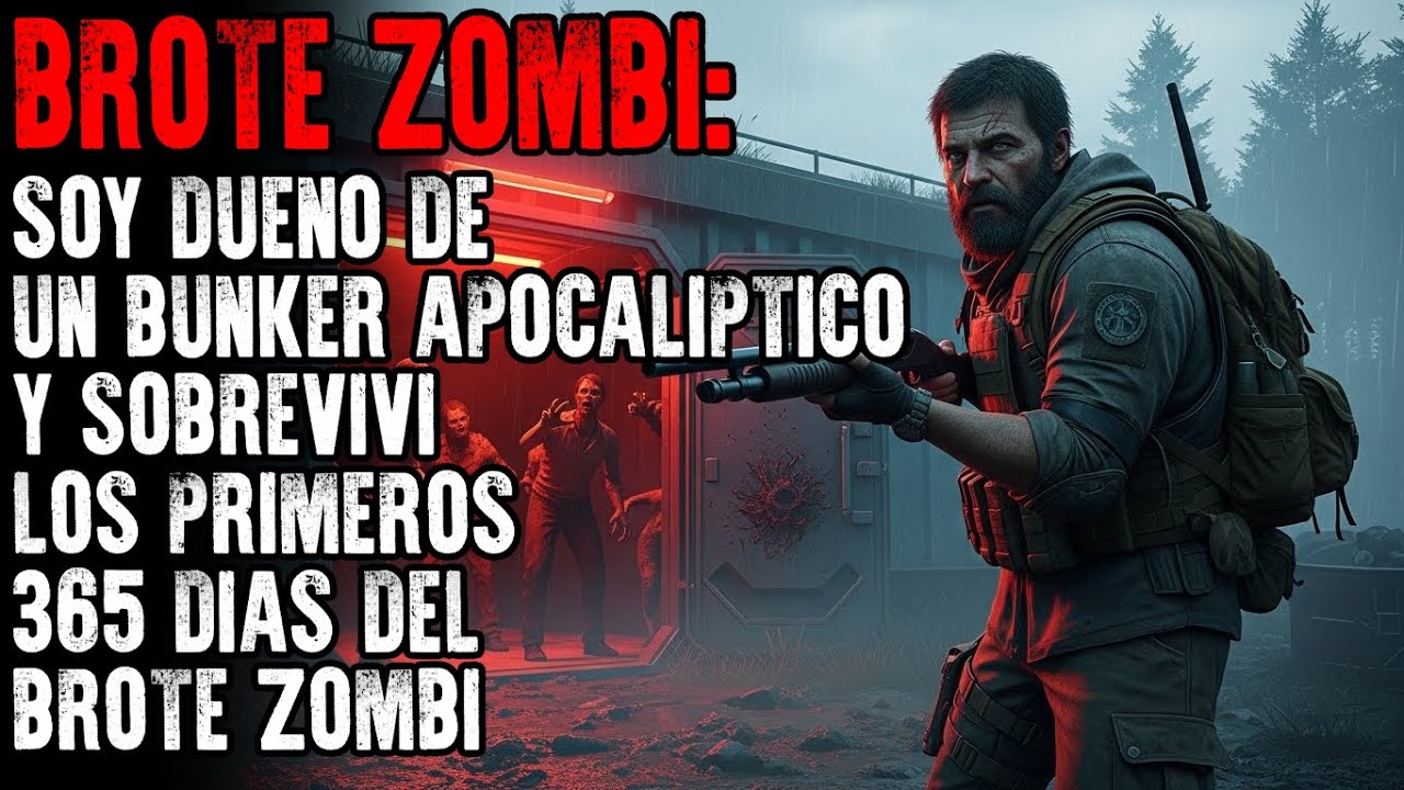 Soy dueño de un búnker apocalíptico y sobreviví los primeros 365 días del brote zombi