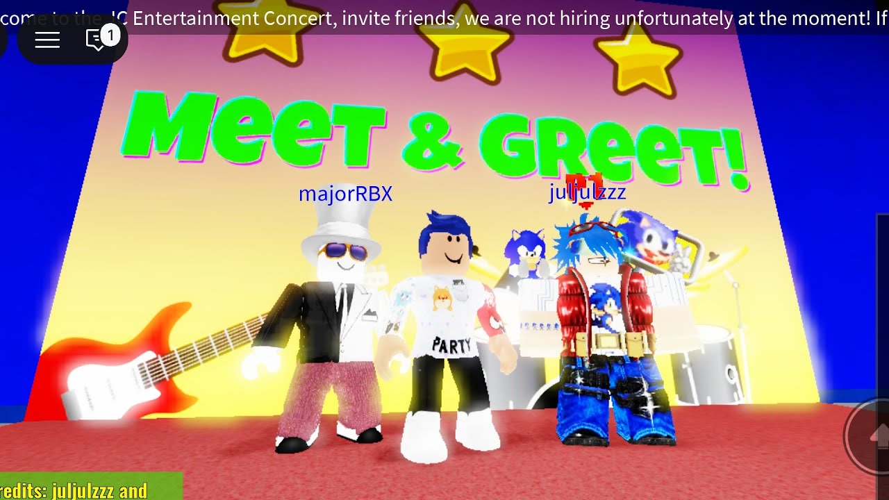 Jc entertainment concert fail Sunday Jan 4th at 7 pm 