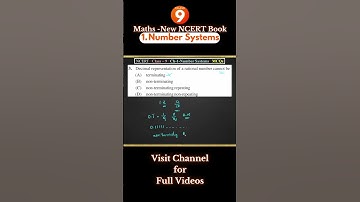 MCQ-3 - Number Systems - NCERT Exemplar-Chapter 1-Class 9 #shorts #class9maths #class9mathchapter1