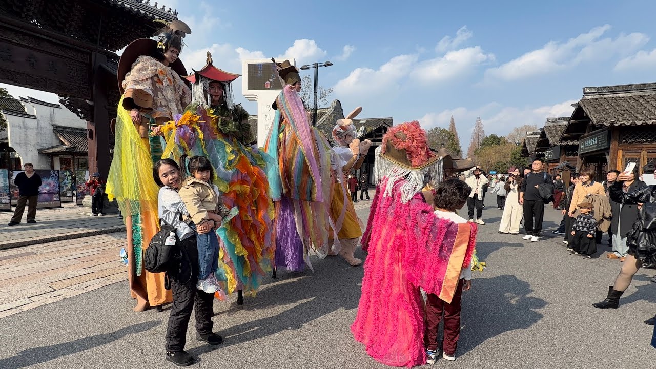 Folklore Shangkouzi Stilt Yangge Wuzhen Watertown