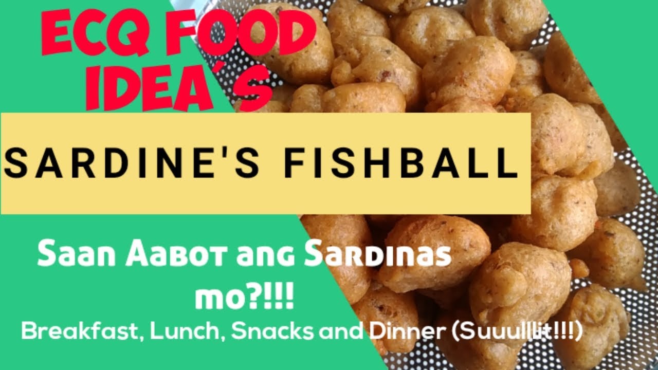 CHEAP BUT HEALTHY?! HOW TO COOK FISHBALL USING SARDINES IN A CAN I
