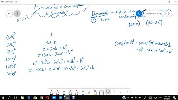 O level Add Math/AS level Math: Binomial Theorem-Part 1