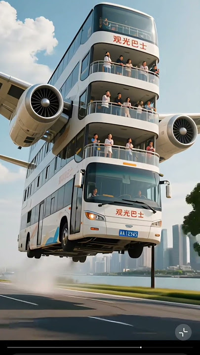 ✈️Bus plane✈️ #plane #airplane #flight #airlines #airbus #amazing #satisfying #trending #shorts