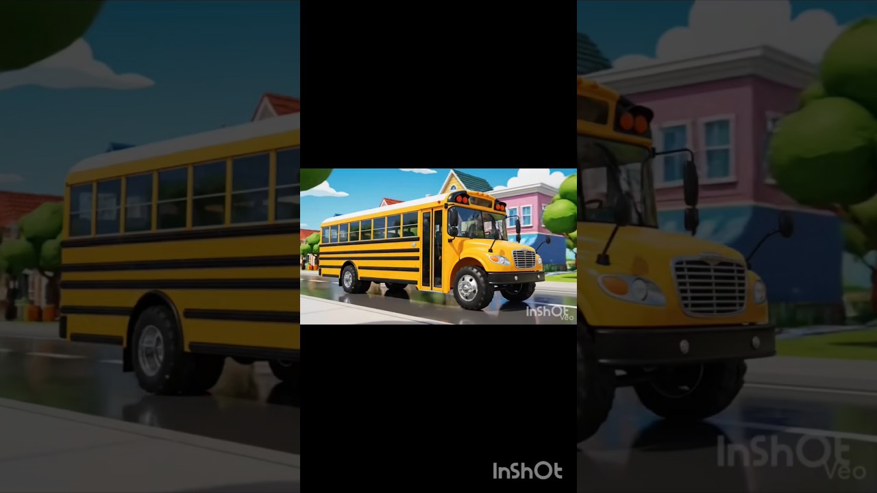 Part 1 Wheels on the Bus No Overstimulation Educational Interactive Rhyme Focus Speech Development