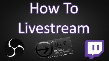 How to livestream with the Roxio Gamecap HD Pro using Open Broadcaster