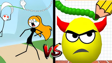 Tiktok Mobile iOS android Gameplay DRAW TO SMASH VS DRAW FLY