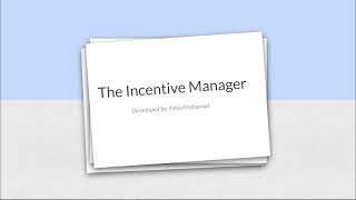 My CS50P Final Project | The Incentive Manager
