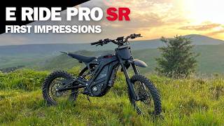 E RIDE PRO SR – First Ride! Is This the Ultimate E-Moto