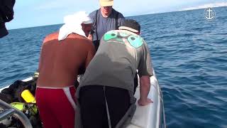 On the Beirut Dive Boat