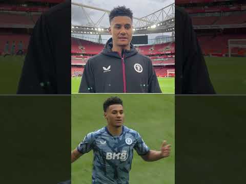 Ollie Watkins reacts to his goal v Arsenal! | Astro SuperSport #shorts
