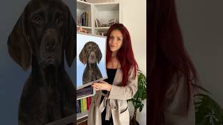 My Best Drawing of a Dog 🐕 #dogs #petportrait #petportraitartist