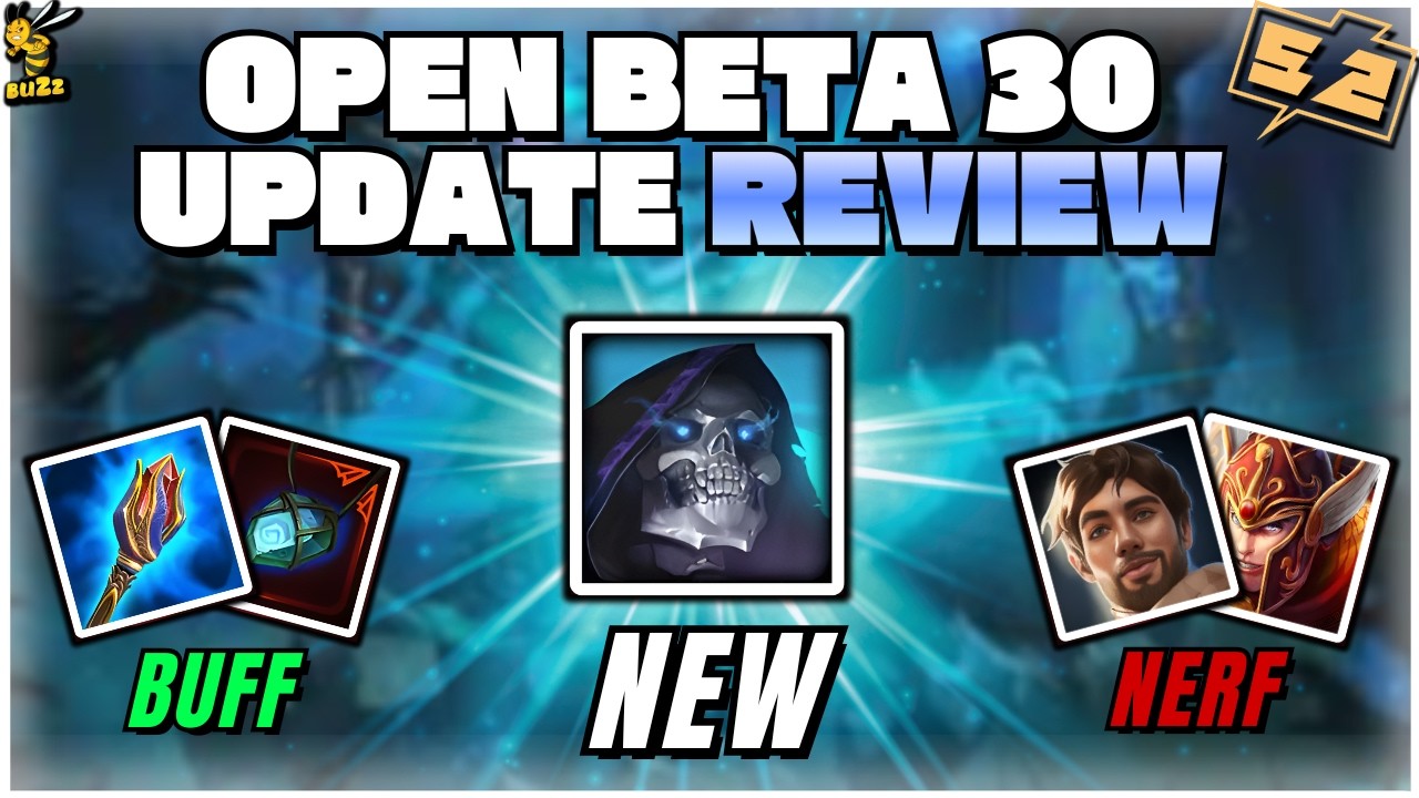 NEW STAT CHANGES TO EVERY GOD?! | Open Beta 30 Patch Notes Review ...