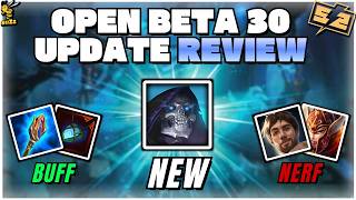 NEW STAT CHANGES TO EVERY GOD?! | Open Beta 30 Patch Notes Review | SMITE 2