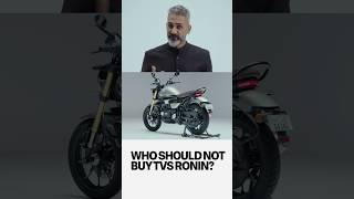 Who should avoid getting one? | TVS Ronin FAQ #3