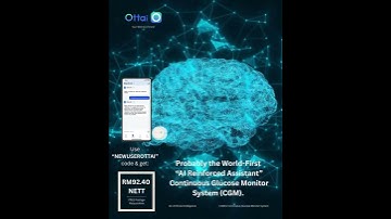 Revolutionize Your Health Monitoring with Ottai CGM – The World’s First AI-Reinforced Assistant!