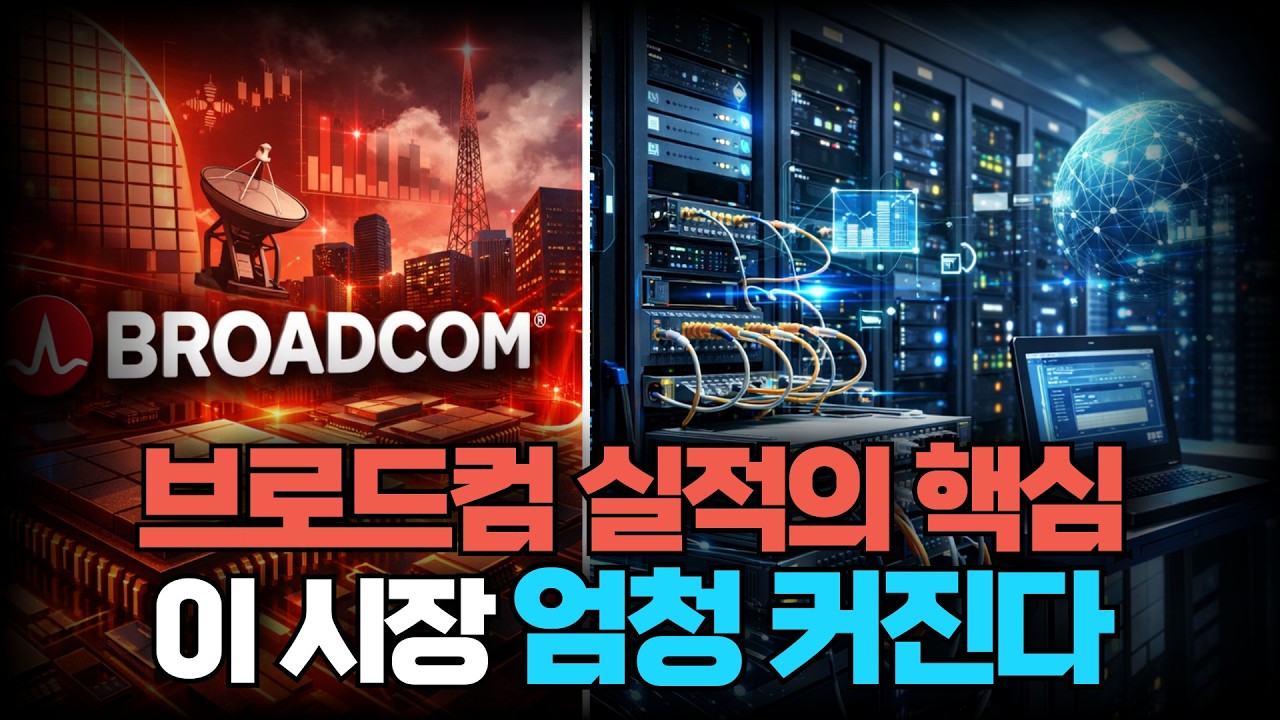 브로드컴 실적의 핵심 이 시장이 엄청 커진다