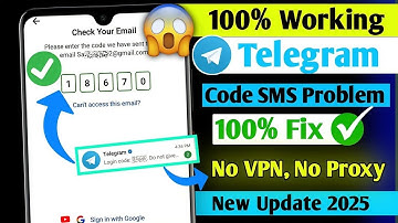 How To Fix Telegram Code SMS Problem (2025) | Fix Telegram Not Sending Code | OTP Not Received Solve