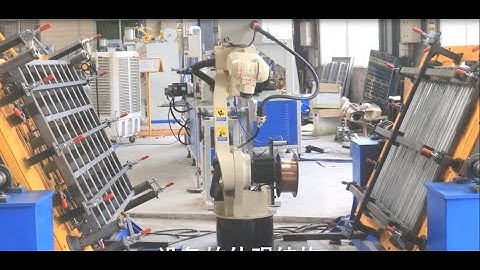 HWASHI welding robot with two one-axis positioner