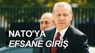 Cumhurbaşkanı Erdoğan'ın NATO Karargahı'na giriş anı! ( Kurtlar Vadisi ) #rte #akp #mhp