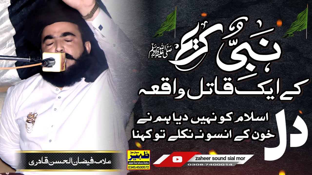 allama faizan ul hassan qadri دودہ