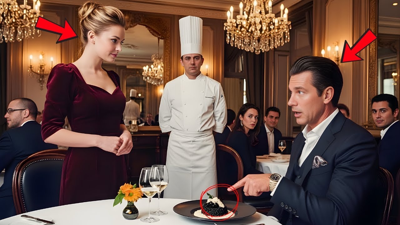 Un miliardario chiede: «Chi ha preparato questo piatto?» La cameriera stupisce tutti!