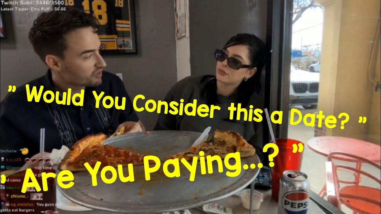 Julia and Arther go on a Pizza Date   Ft.  MisterArther  Juliakins 