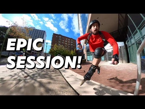 Epic City Skate! - Inline City Skating Free Skate Flow