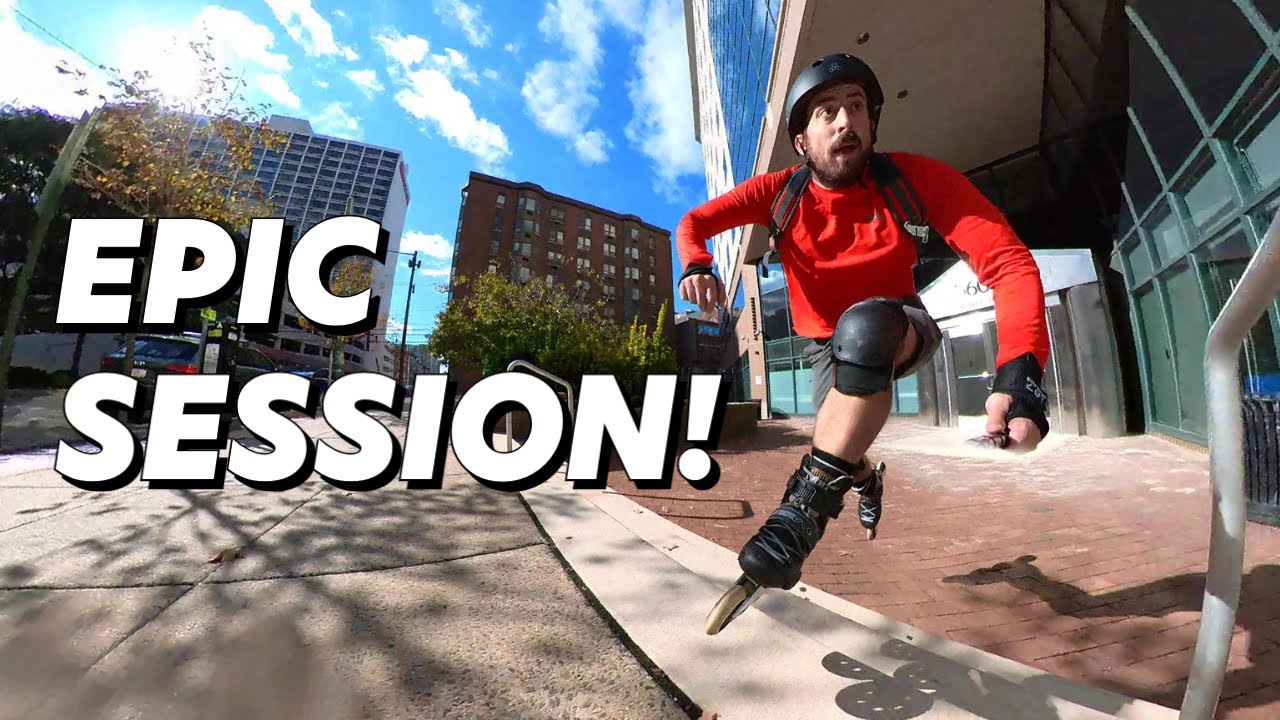 Epic City Skate! - Inline City Skating Free Skate Flow